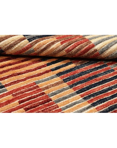 Tappeto Barjesta Pakistan arancione giallo 125x190