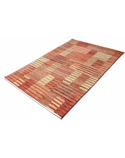 Tappeto Barjesta Pakistan rosso marrone 127x184