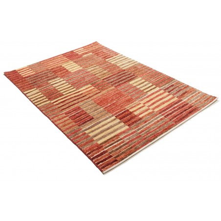 Tappeto Barjesta Pakistan rosso marrone 127x184