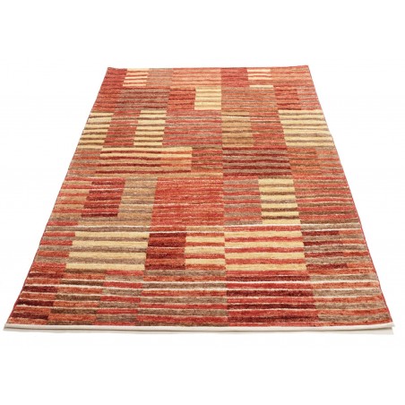 Tappeto Barjesta Pakistan rosso marrone 127x184