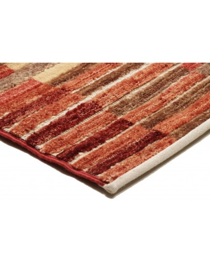 Tappeto Barjesta Pakistan rosso marrone 127x184