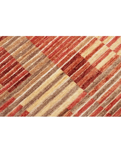 Tappeto Barjesta Pakistan rosso marrone 127x184