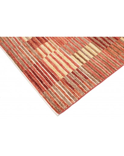 Tappeto Barjesta Pakistan rosso marrone 127x184