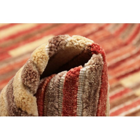 Tappeto Barjesta Pakistan rosso marrone 127x184