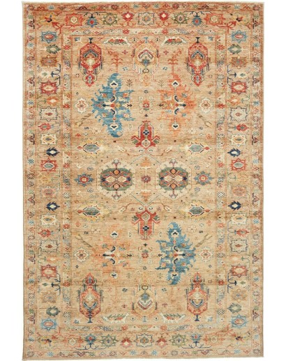Tappeto Kazak Fine Pakistan marrone 200x298