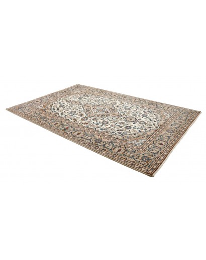 Tappeto Kashan Persia beige marrone 197x306