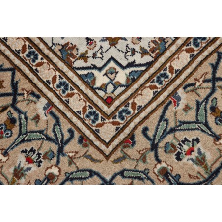 Tappeto Kashan Persia beige marrone 197x306