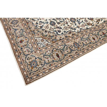 Tappeto Kashan Persia beige marrone 197x306