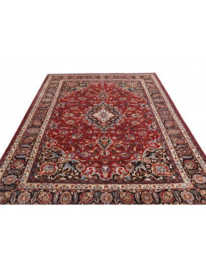 Tappeto Mashad Persia marrone bianco 243x340