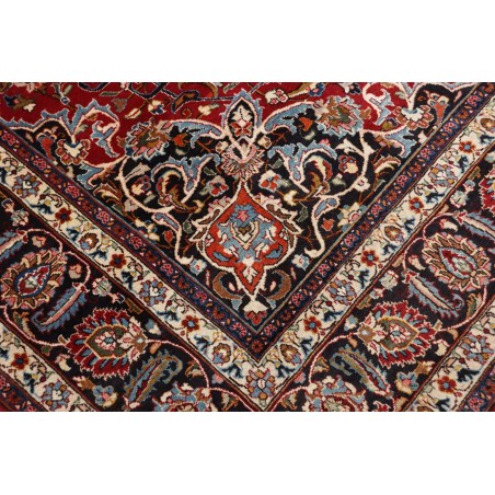 Tappeto Mashad Persia marrone bianco 243x340