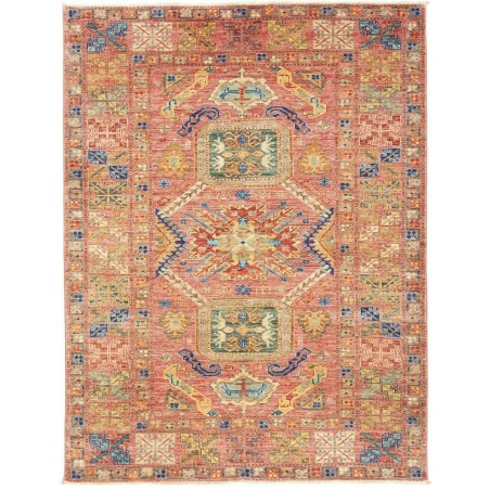 Tappeto Kazak Fine Pakistan marrone 129x168