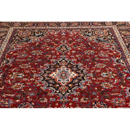 Tappeto Mashad Persia marrone bianco 243x340