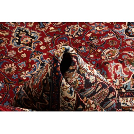 Tappeto Mashad Persia marrone bianco 243x340