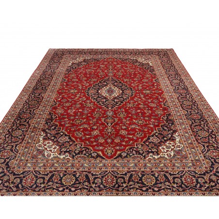 Tappeto Ardakan Persia marrone bianco 245x347