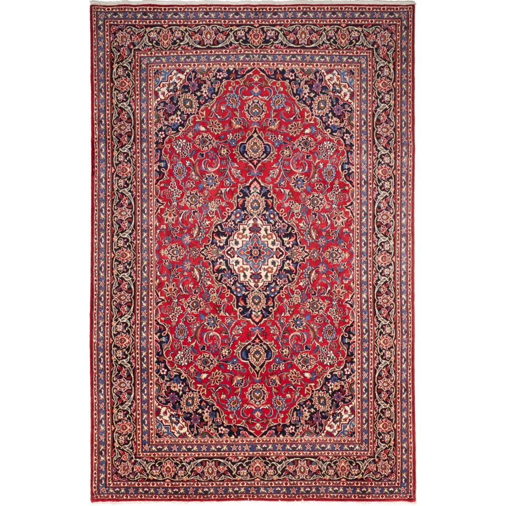 Tappeto Kashmar Persia marrone giallo 196x301