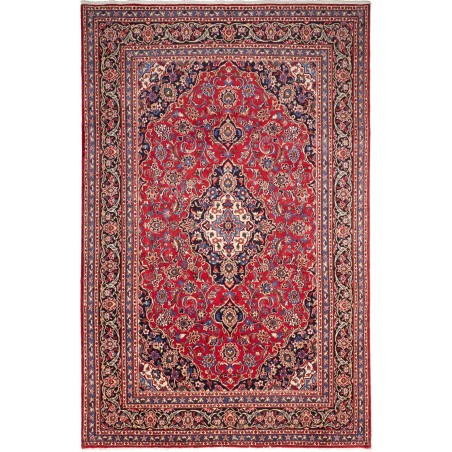 Tappeto Kashmar Persia marrone giallo 196x301