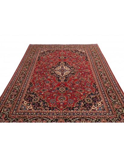 Tappeto Kashmar Persia marrone giallo 196x301