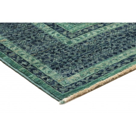 Tappeto Mamlouk Pakistan azzurro verde 129x188