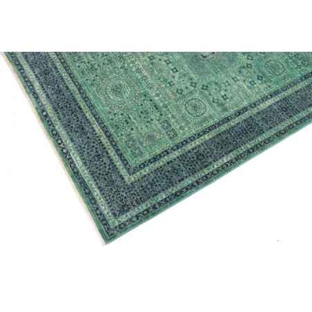 Tappeto Mamlouk Pakistan azzurro verde 129x188