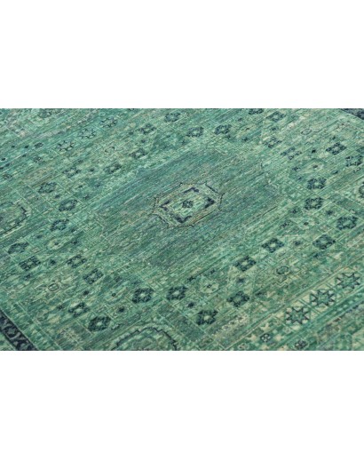 Tappeto Mamlouk Pakistan azzurro verde 129x188