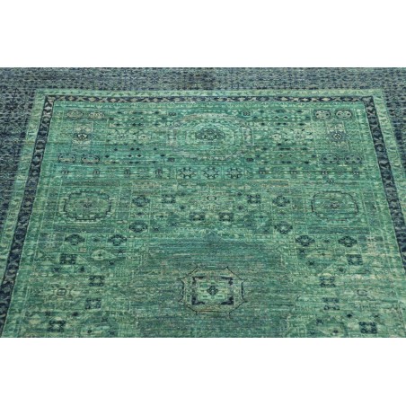 Tappeto Mamlouk Pakistan azzurro verde 129x188