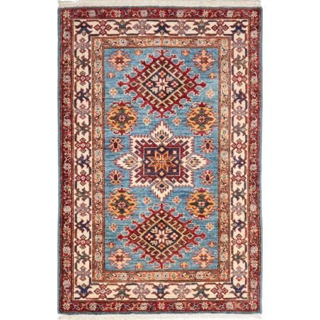 Tappeto Kazak Fine Pakistan marrone grigio 85x132