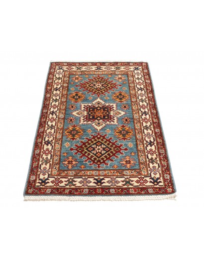 Tappeto Kazak Fine Pakistan marrone grigio 85x132