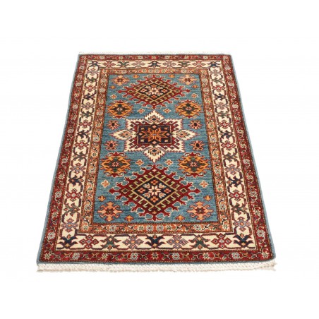 Tappeto Kazak Fine Pakistan marrone grigio 85x132