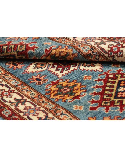 Tappeto Kazak Fine Pakistan marrone grigio 85x132