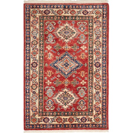 Tappeto Kazak Fine Pakistan marrone giallo 76x117