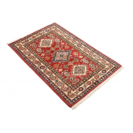 Tappeto Kazak Fine Pakistan marrone giallo 76x117