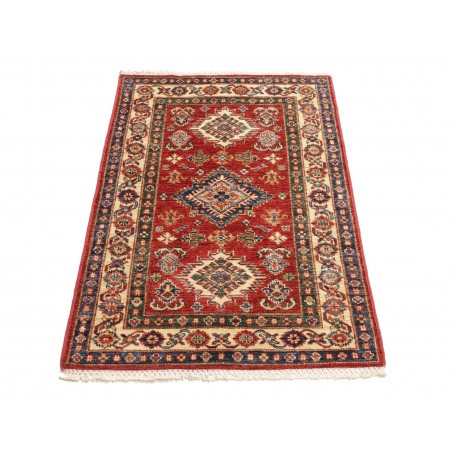 Tappeto Kazak Fine Pakistan marrone giallo 76x117