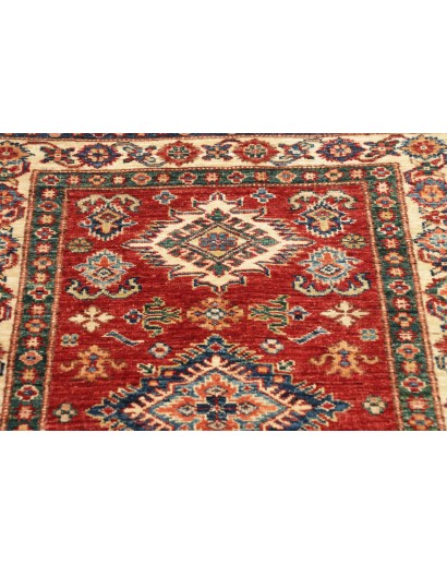 Tappeto Kazak Fine Pakistan marrone giallo 76x117