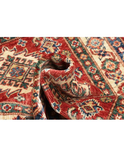 Tappeto Kazak Fine Pakistan marrone giallo 76x117