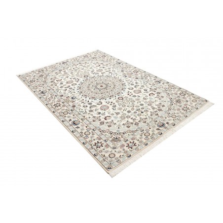 Tappeto Nain 9La Persia bianco grigio 130x213