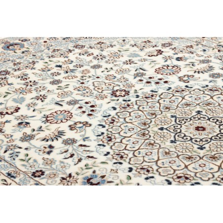 Tappeto Nain 9La Persia bianco grigio 130x213