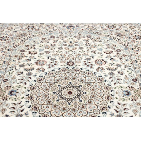 Tappeto Nain 9La Persia bianco grigio 130x213
