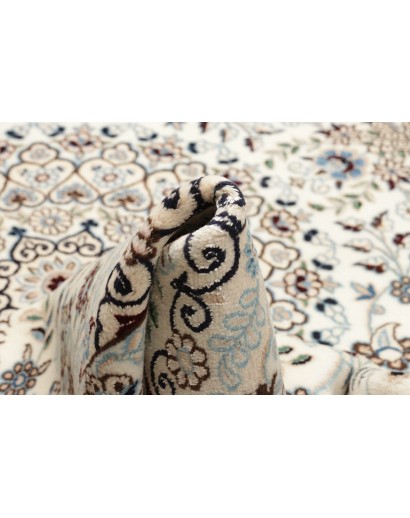 Tappeto Nain 9La Persia bianco grigio 130x213