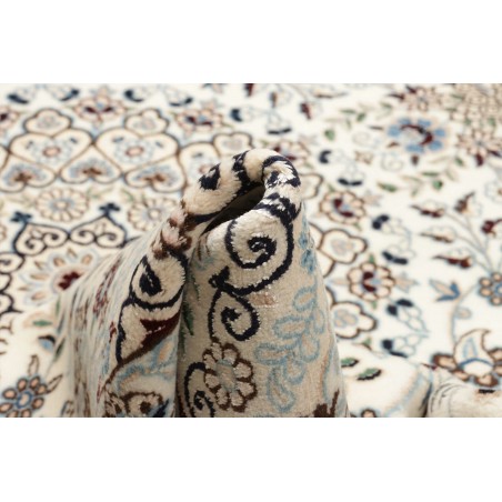 Tappeto Nain 9La Persia bianco grigio 130x213