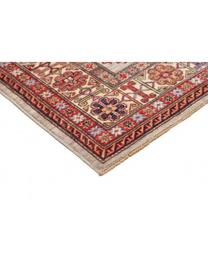 Tappeto Kazak Fine Pakistan marrone azzurro 149x207