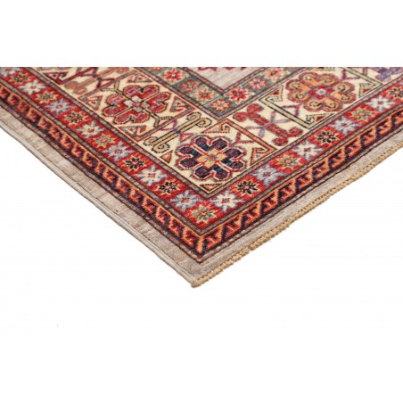 Tappeto Kazak Fine Pakistan marrone azzurro 149x207