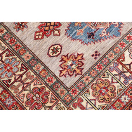 Tappeto Kazak Fine Pakistan marrone azzurro 149x207