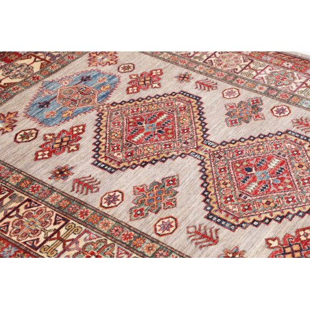Tappeto Kazak Fine Pakistan marrone azzurro 149x207