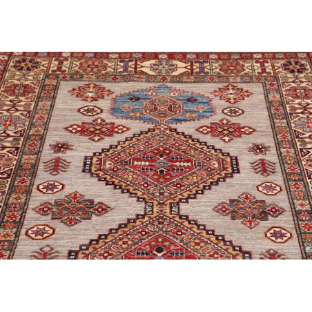 Tappeto Kazak Fine Pakistan marrone azzurro 149x207