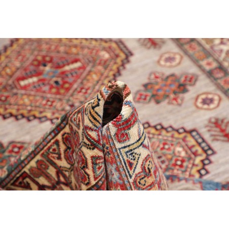 Tappeto Kazak Fine Pakistan marrone azzurro 149x207