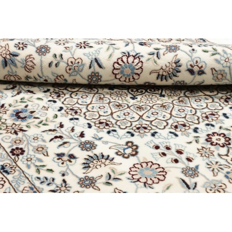 Tappeto Nain 9La Persia bianco grigio 130x213