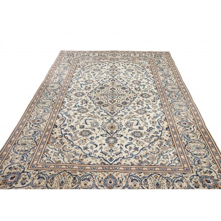 Tappeto Kashan Persia beige grigio 200x305