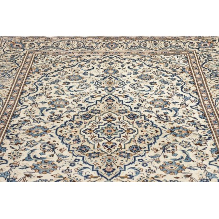 Tappeto Kashan Persia beige grigio 200x305