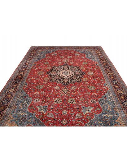 Tappeto Sarough Persia azzurro grigio 255x350