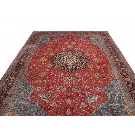 Tappeto Sarough Persia azzurro grigio 255x350